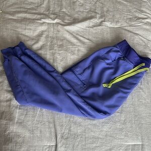 NWOT FIGS joggers blueberry